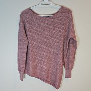 Le Chateau Medium Mauve Crew Neck Sweater